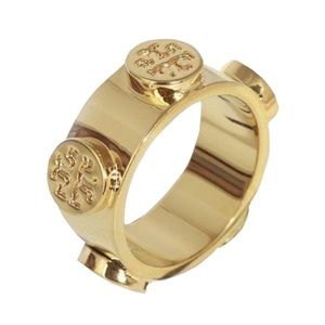 TORY BURCH • Miller Delicate Logo Ring